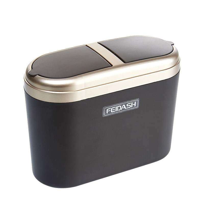 Waterproof Car Trash Can With Lid - Tragbare Kunststoff Auto Lagerung Box Auto