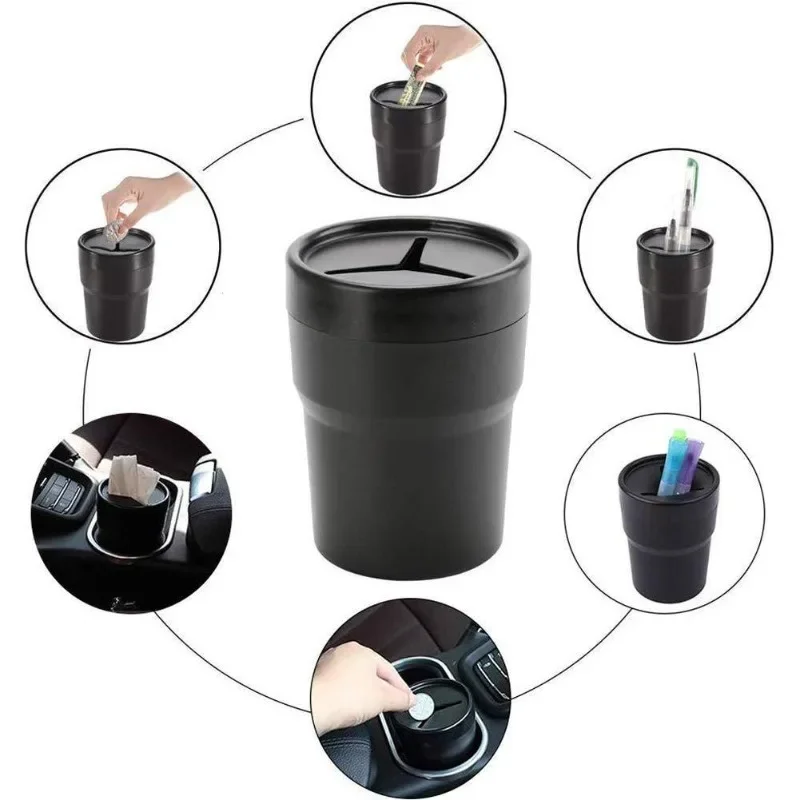 2 Stück Auto-Mülleimer mit Dec – Waterproof Car Trash Can With Lid Bewertung und Preis