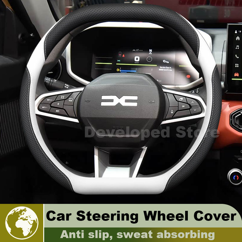 Leder-Lenkradbezug für neue Da – Car Steering Wheel Cover Anti Slip Breathable Bewertung und Preis